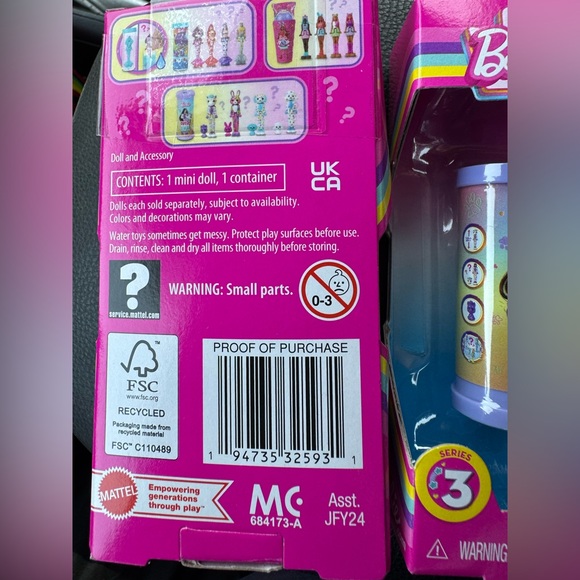 Mattel Barbieland Mini Doll surprise set NWT - Picture 4 of 5